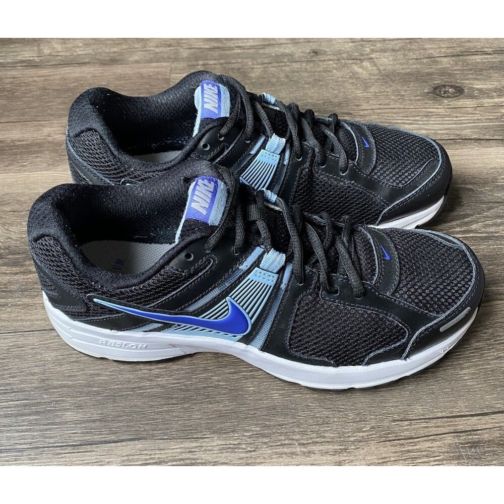 Nike Dart 10 Black Blue Women's Running Shoes Size 8 Sneakers 580428-001 - Picture 6 of 9